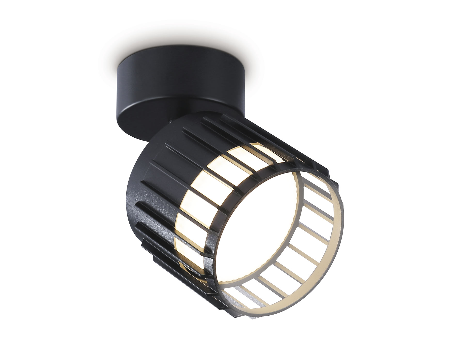 Спот накладной поворотный AMBRELLA TN71159 BK черный GX53 D100*125 