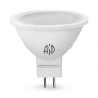 Лампа светодиодная ASD LED-JCDR-standard 3Вт 160-260В GU5.3 3000K 270Лм