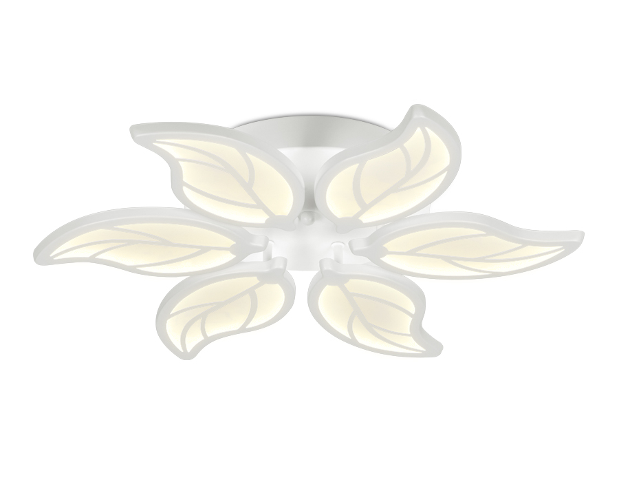 Светильник Ambrella FA459/6 WH белый 90W 560*480*80 (ПДУ РАДИО 2.4)