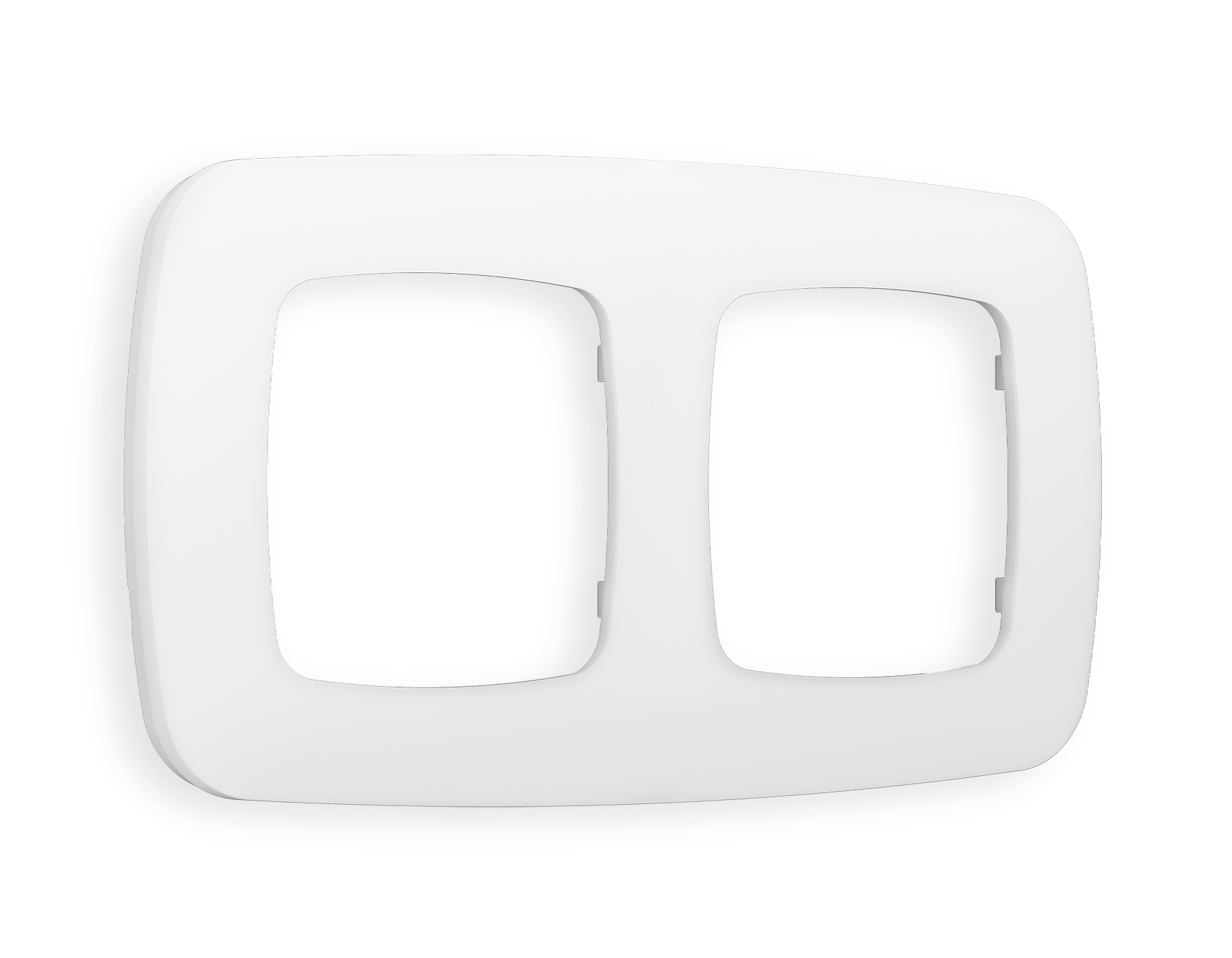 OF140122 Рамка OMEGA Ecta (Белый матовый) 2-ая