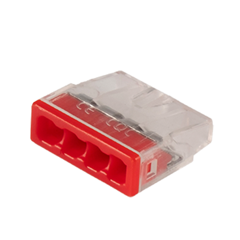 Клемма монтажная JAZZway PTC-4P 2273-204 450V 32A 0,14-4.0mm2  /50 шт./