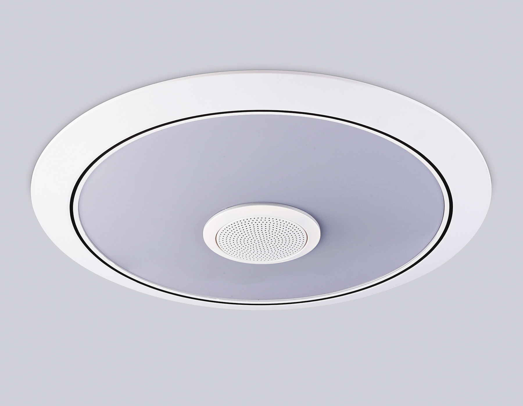 Светильник Ambrella FZ710 WH белый IP20 40W 3000-6500K+RGB Music 370*56 (ПДУ ИК)