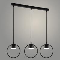 Подвес XI1034/3 BK черный 3х15W GX53 d690 h900, HN25