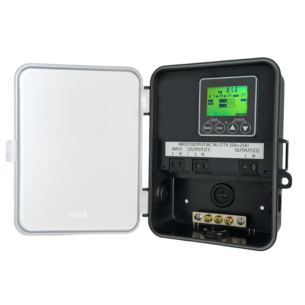 FERON TM101 таймер (реле времени) 13800W 230V двухзонный