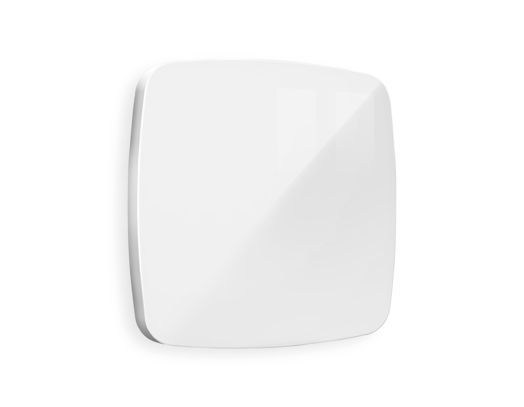 OP1160 Лицевая панель OMEGA (Белый глянец) заглушка для суппорта QUANT