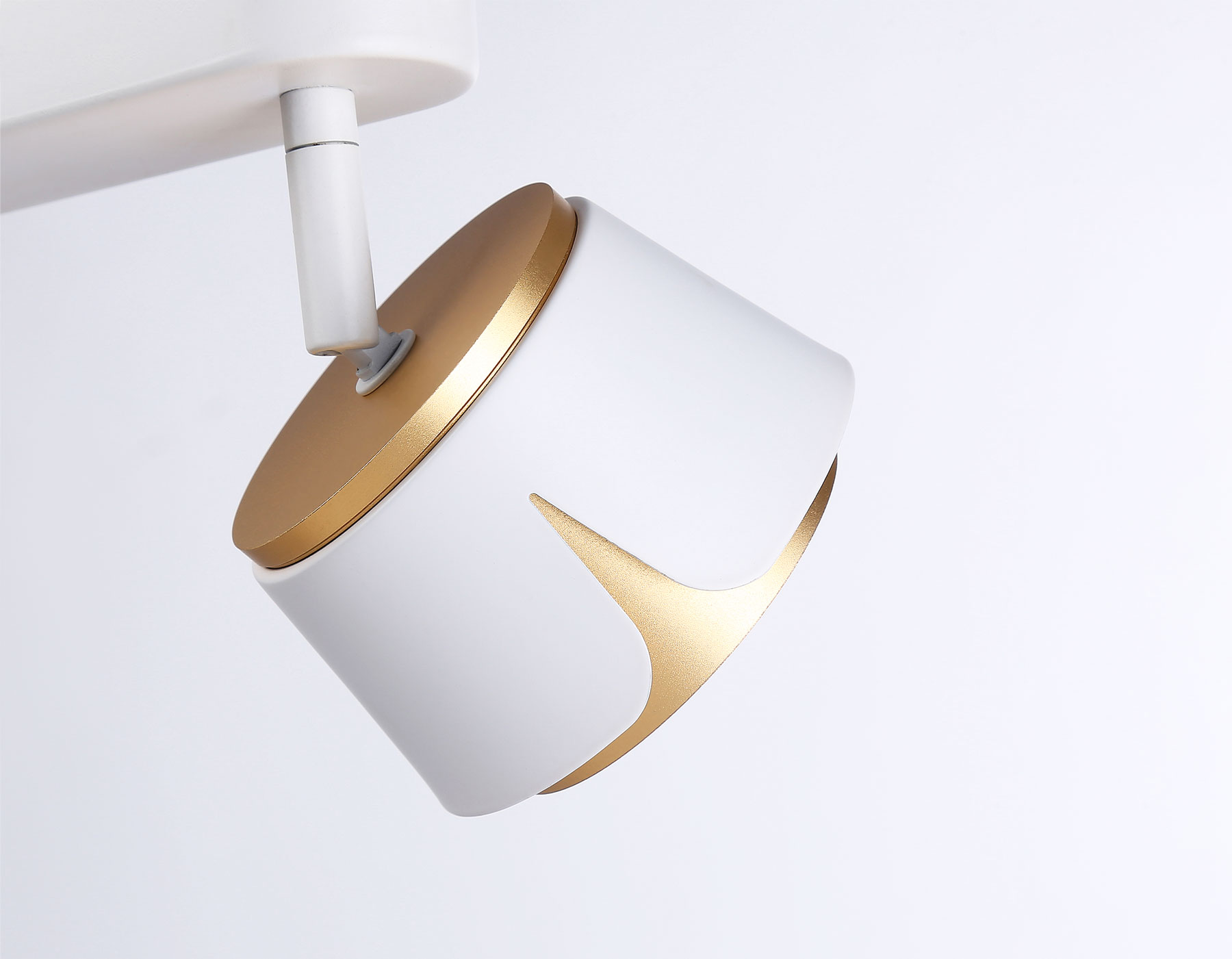 Спот настенно-потолочный AMBRELLA TN71229/2 WH/GD бел/золото GX53/2 220*100*147 поворотный