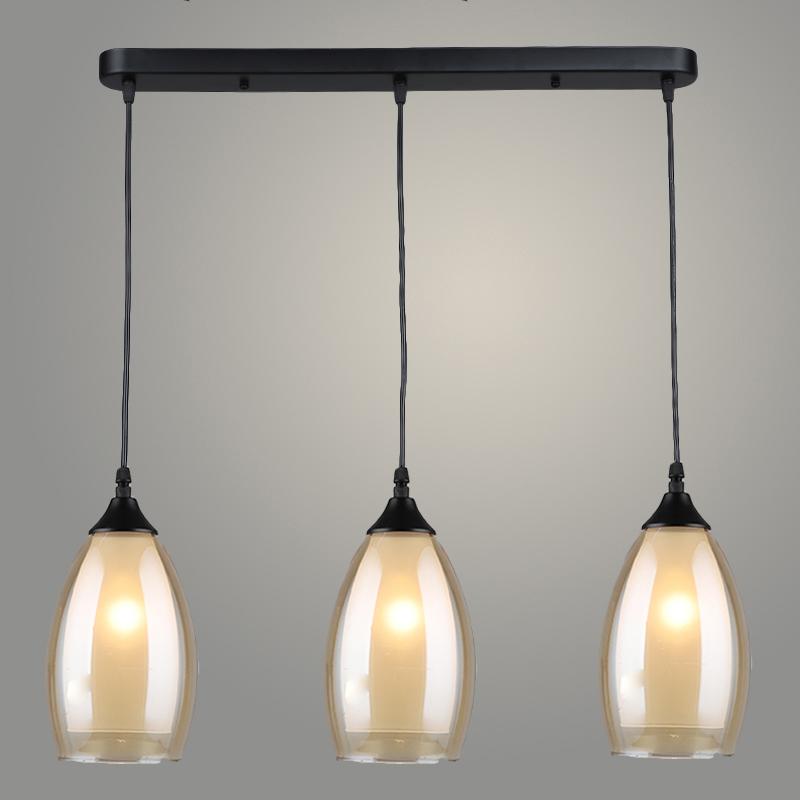 Подвес N4824/3HT BK+AM черный 3х40W E27 d640 h800, 24