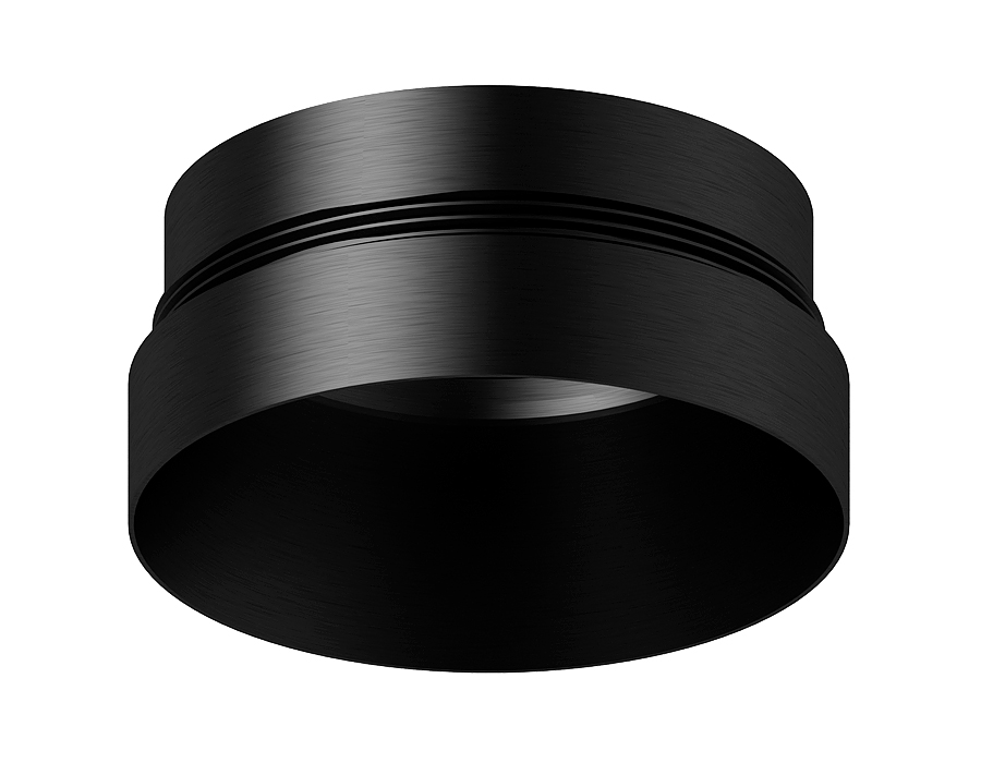 Насадка передняя для корпуса светильника с диаметром отверстия D60mm N6131 PBK черный полированный D