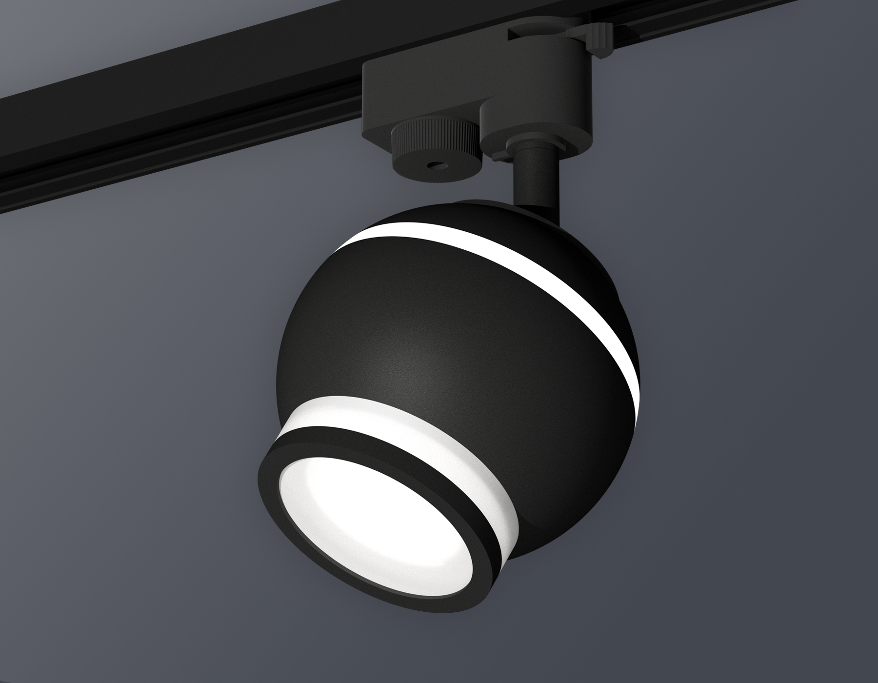 XT1102075 SBK/FR черный песок/белый матовый MR16 GU5.3 LED 3W 4200K (A2521, C1102, N7121)