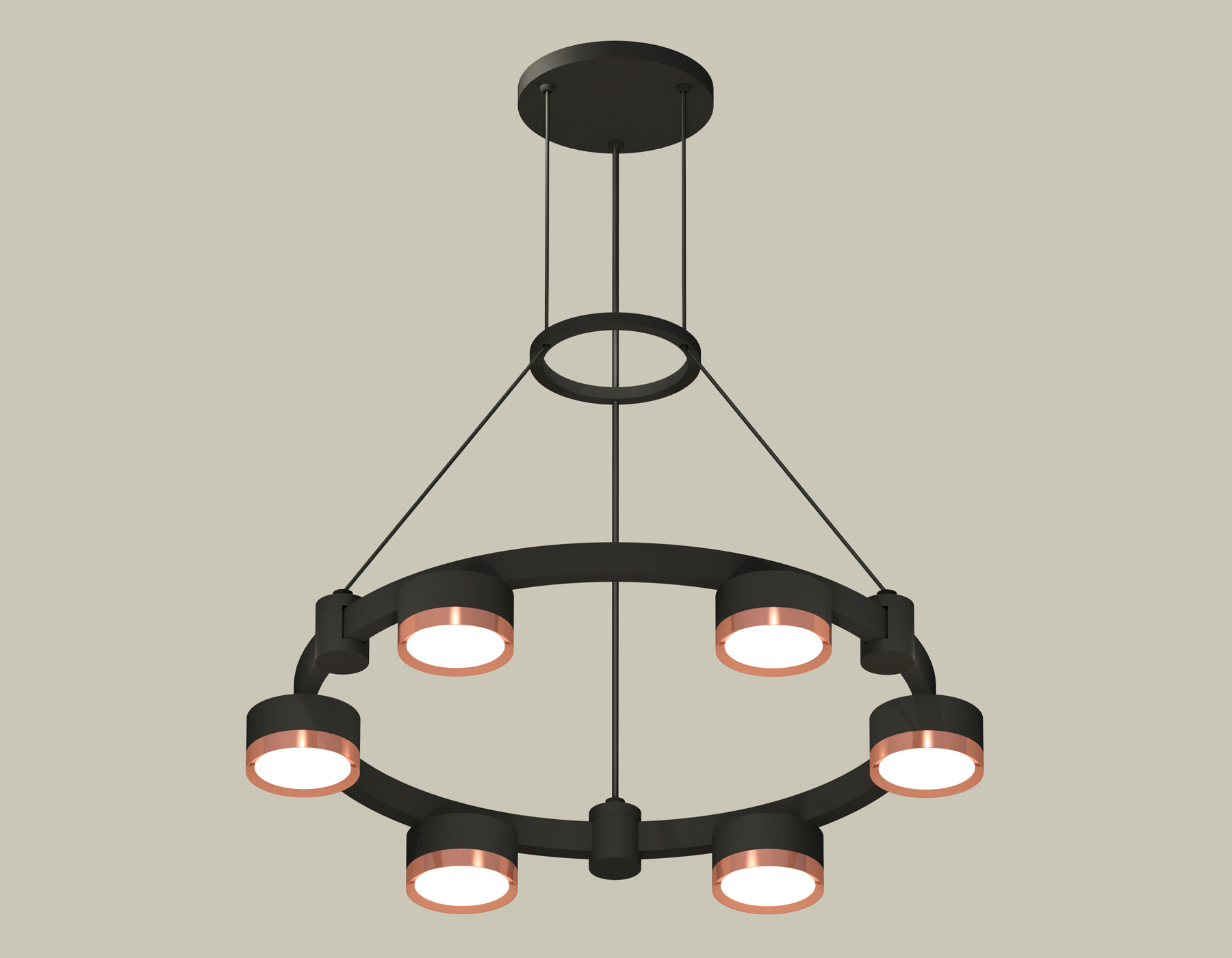 XR92051103/6 SBK/PPG черный песок/золото розовое полированное GX53 (A9205, C9232, N8126)