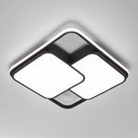 Потолочный светодиодный светильник 90253/1 107 LED черный EUROSVET