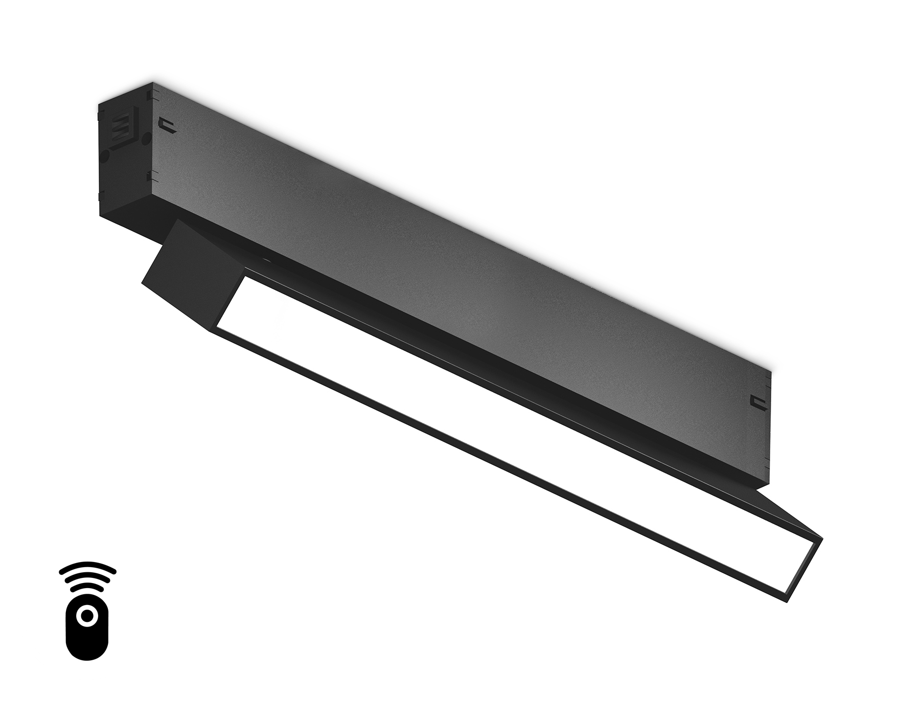 Светильник для Magnetic 220V GL1332 BK черный IP20 18W 3000K-6400K 120° 342*25*112 (Без ПДУ)димм.упр