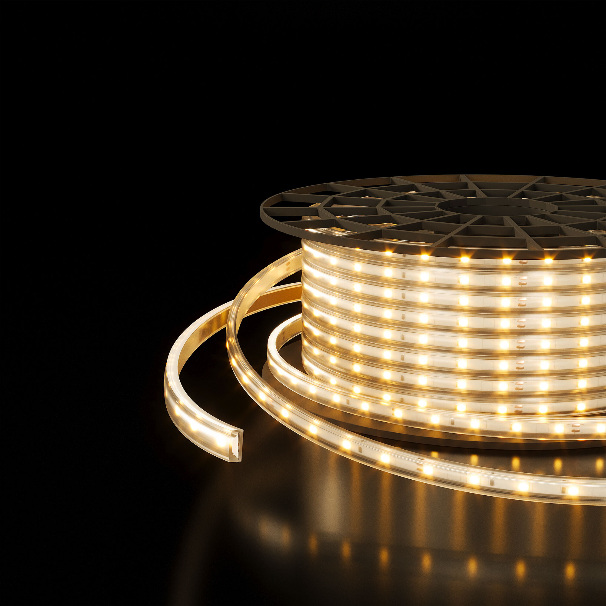 Светодиодная лента Elektrostandard  LS014  220V 8W 60Led 2835 IP65 дневной белый, 50 м