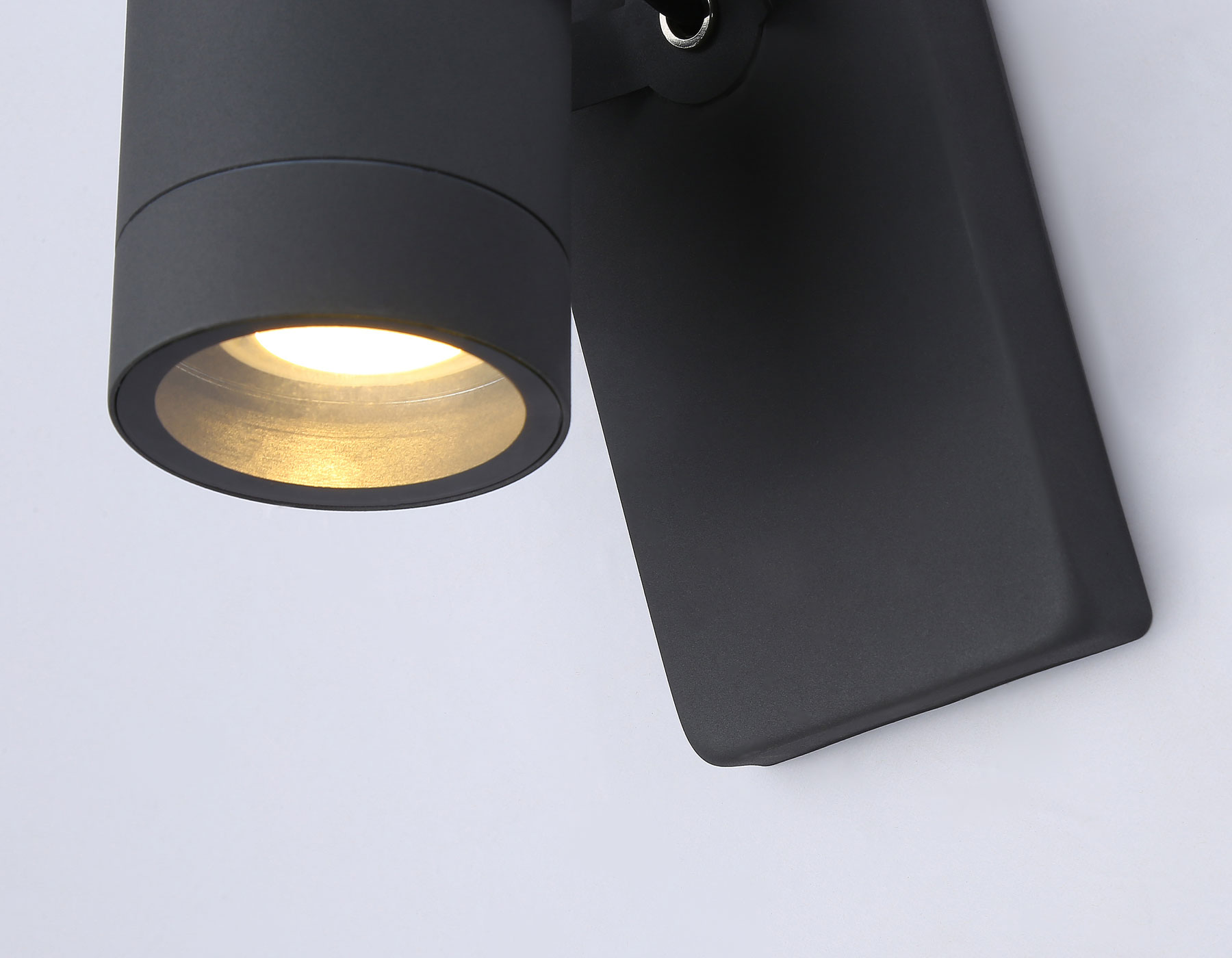 Светильник настенный поворот архит ST3881 GR серый IP54 GU10 max 35W 140*80*85