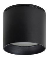 Светильник потолочный FERON HL363 12W, 230V, GX53, черный IP44