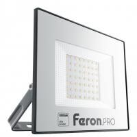 Прожектор светодиодный FERON LL-1000 50W 6400K IP65  AC220-240V/50Hz, черный /OSRAM