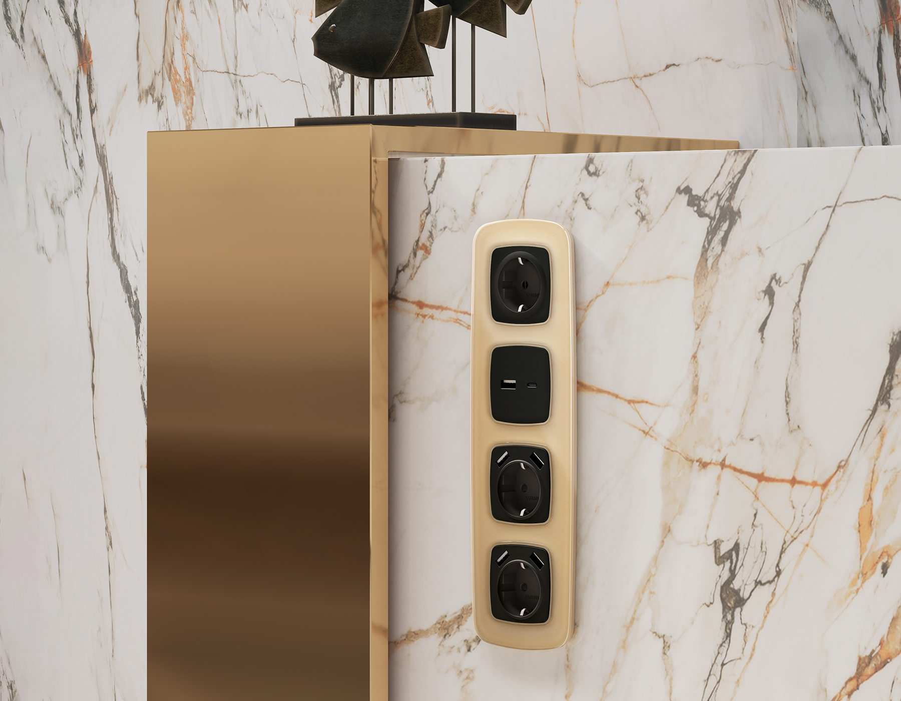 OF320601 Рамка OMEGA Radian (Шампань Стекло органическое) 1-ая