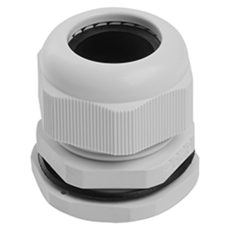 Сальник PG29 диаметр проводника 18-25 мм IP54, серый (DIY упаковка 2 шт)