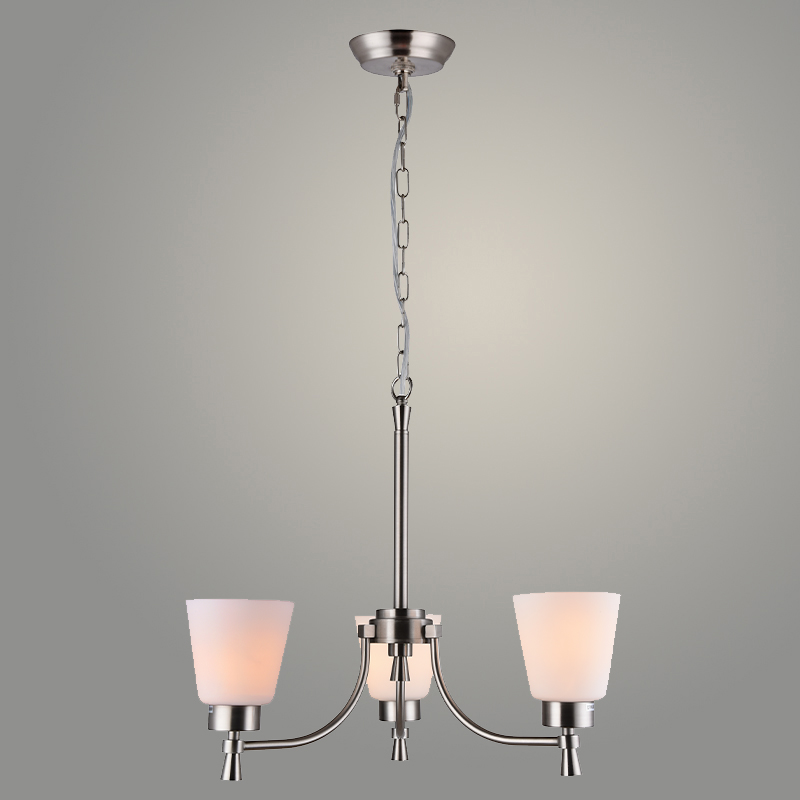 Люстра L08002/3 SN сатин 3х40W E27 d575 h900