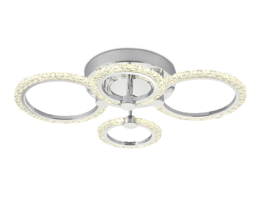 Светильник Ambrella FA412/4 CH хром 60W 620*440*120 (ПДУ РАДИО 2.4)