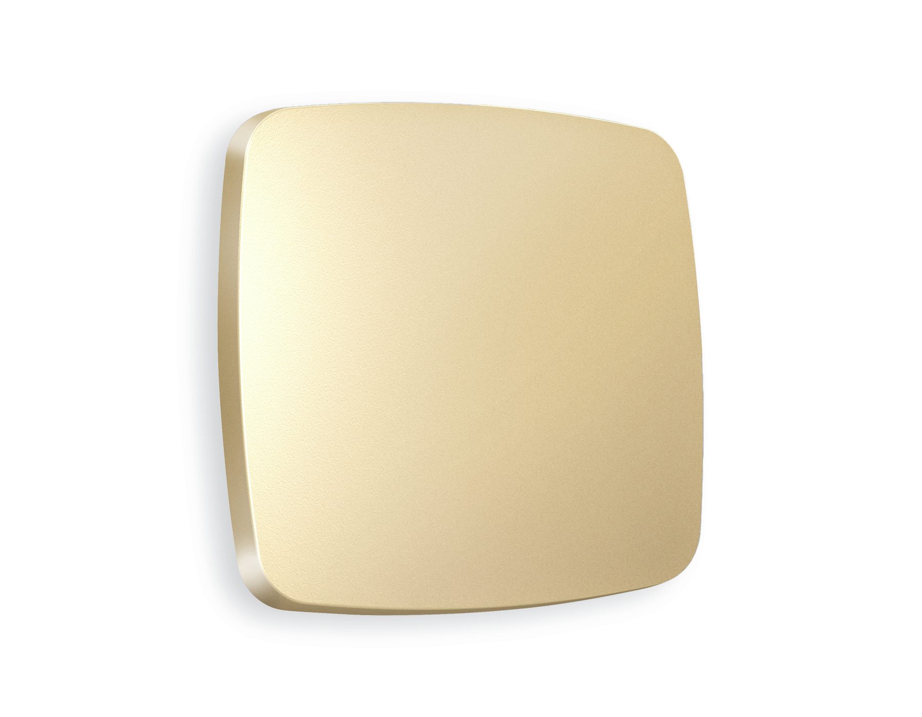 OP6010 Лицевая панель OMEGA (Шампань) для 1-клавишных выключателей QUANT