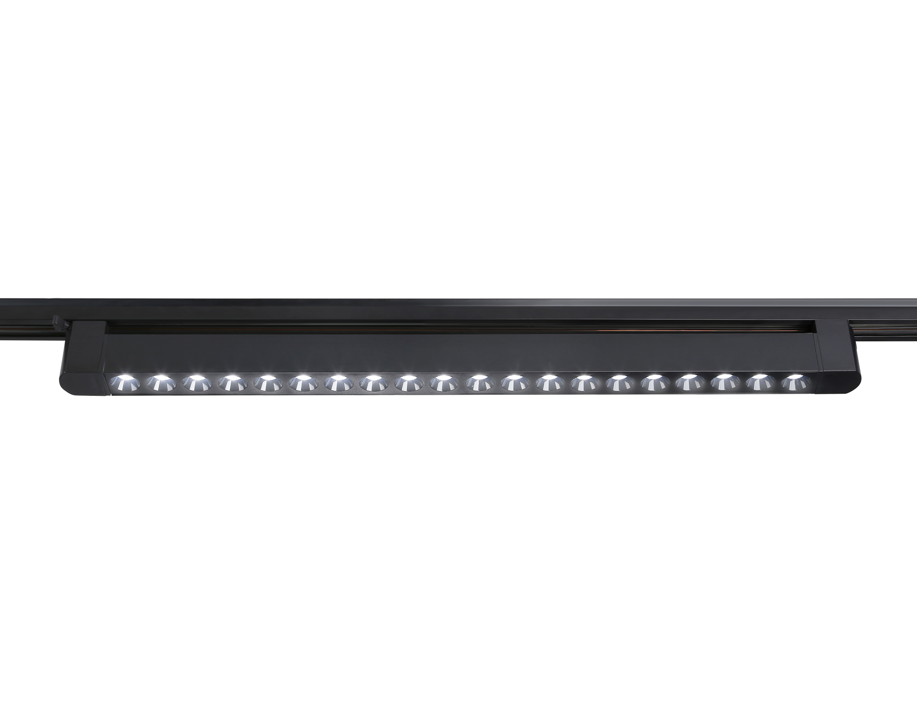 Трековый светодиодный светильник GL6721 BK черный IP20 40W 4200K 24° 590*35*57 AMBRELLA