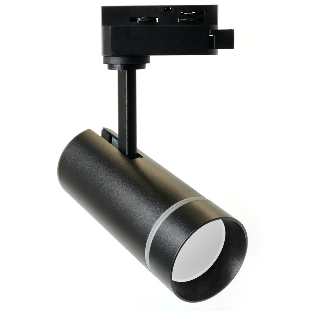 Светильник трековый FERON AL106 12W черный 1080Lm 2700К 80гр. светодиодный серия Luna