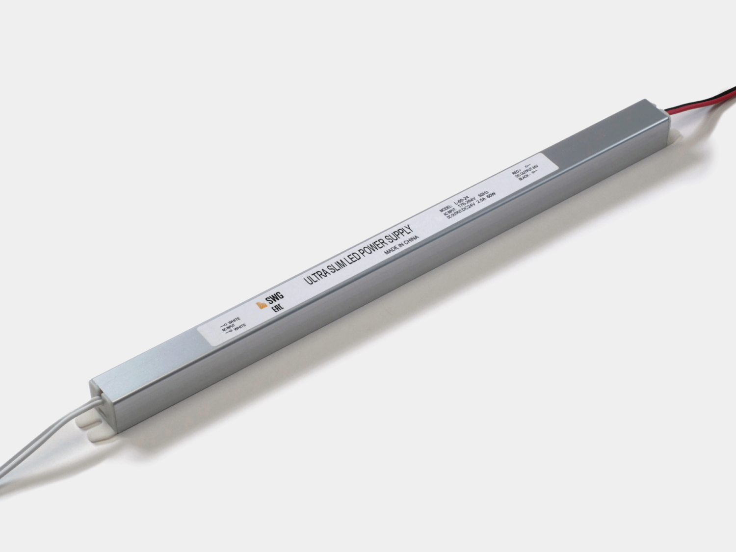 Блок питания SWG L-60-24 сверxтонкий 60W 24V