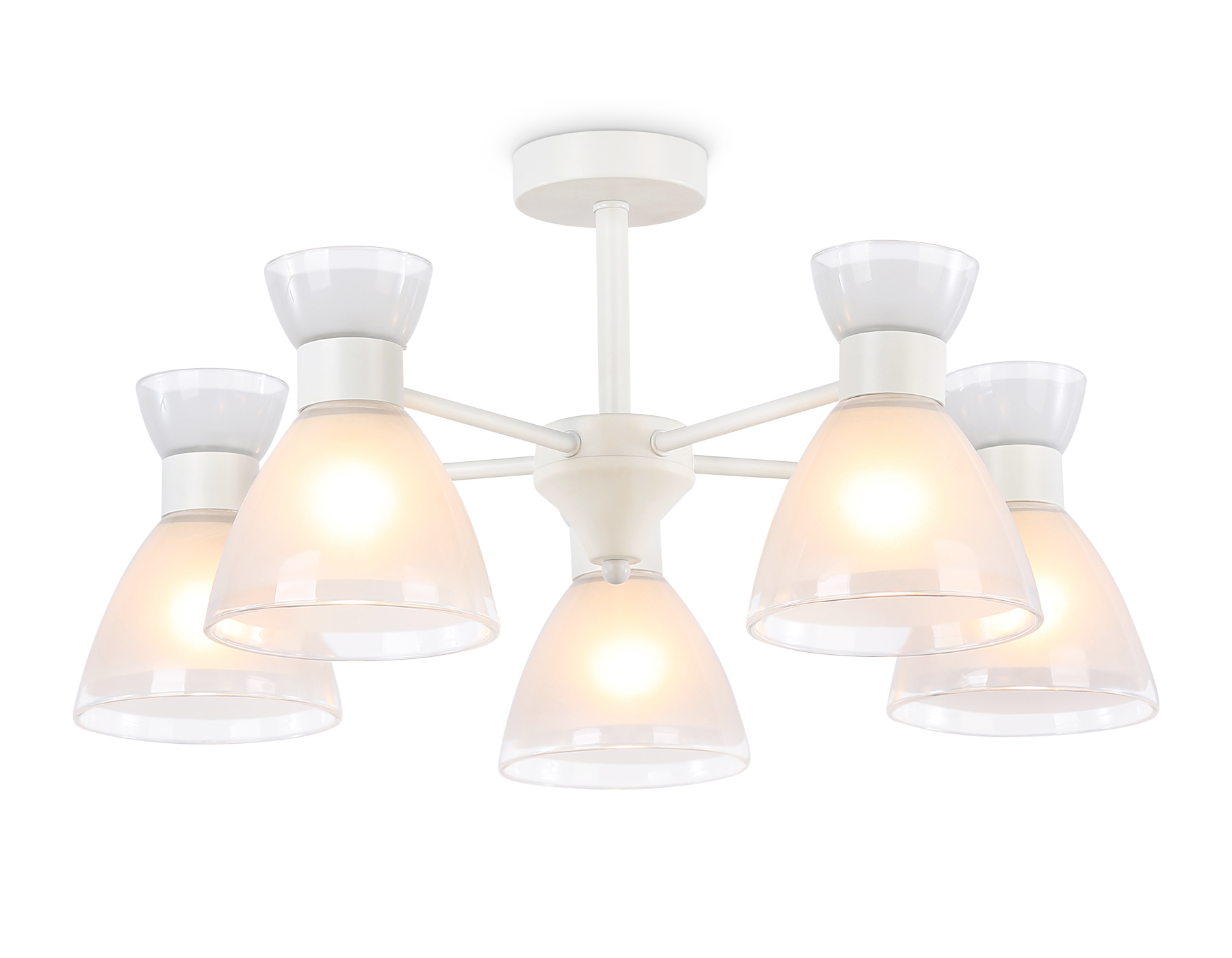 Светильник подвесной Ambrella TR3179/5 WH белый E27/5 max 40W D570*280