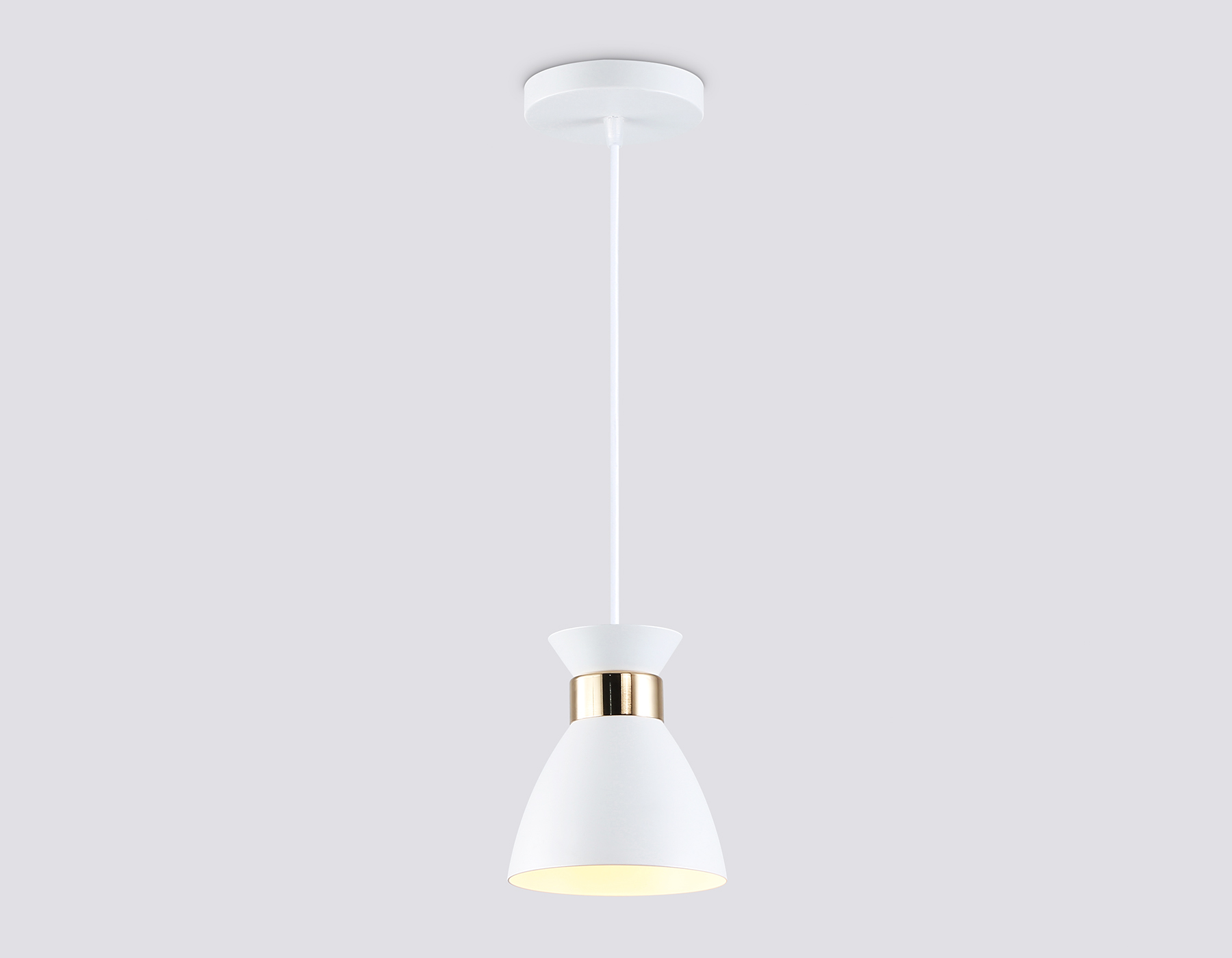 Светильник подвесной AMBRELLA TR8465 WH/FGD белый/золото E27 max 60W D130*1000