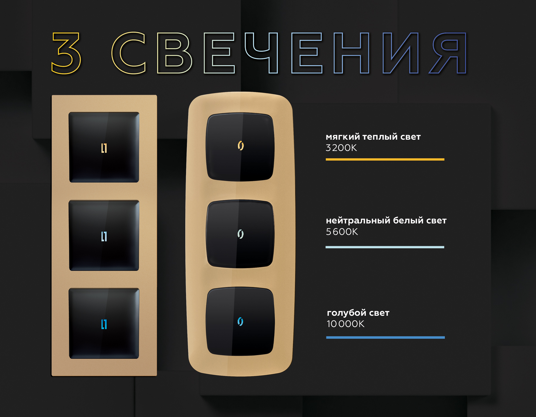 G11Y Лампа подсветки выключателей 0.1W LED 3200K (мягкий теплый свет) QUANT