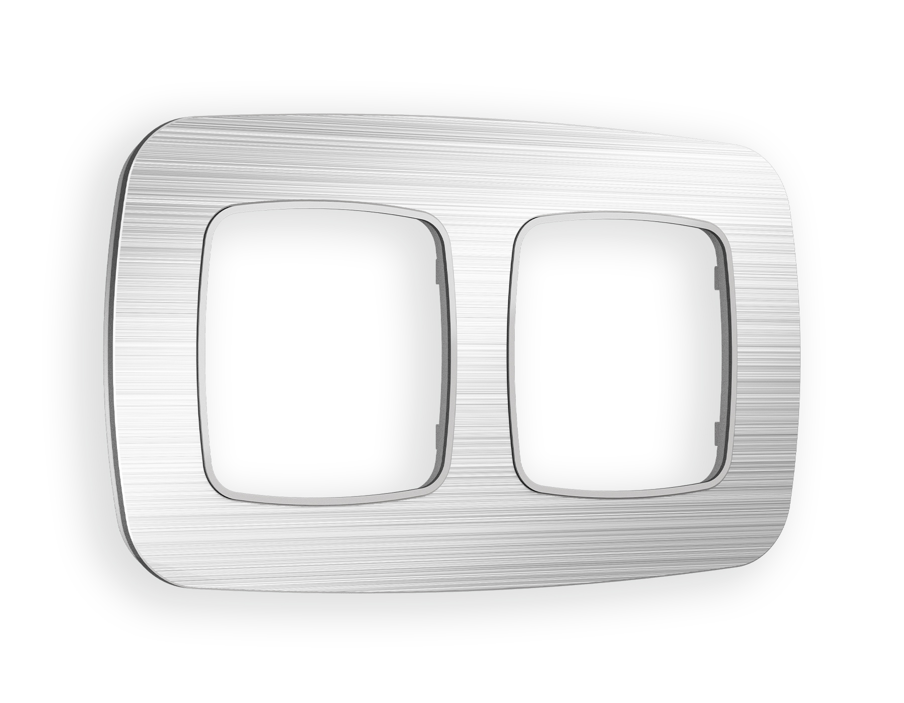 OF580102 Рамка OMEGA Radian (Серебро Металл шлифованный) 2-ая