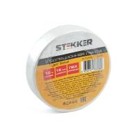 Изоляционная лента STEKKER 0,13*15 мм. 10 м. белая, INTP01315-10