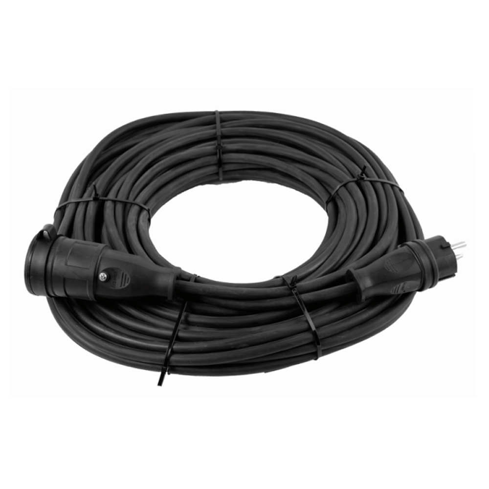 Удлинитель-шнур 1-местный КГ с/з 3*1,5мм2, IP44, 30м, 16А, серия Professional (50007)