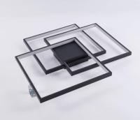 Управляемая светодиодная люстра SVEN QUADRO 120W 3Q-APP-550х550х75-BLACK/WHITE-220-IP20