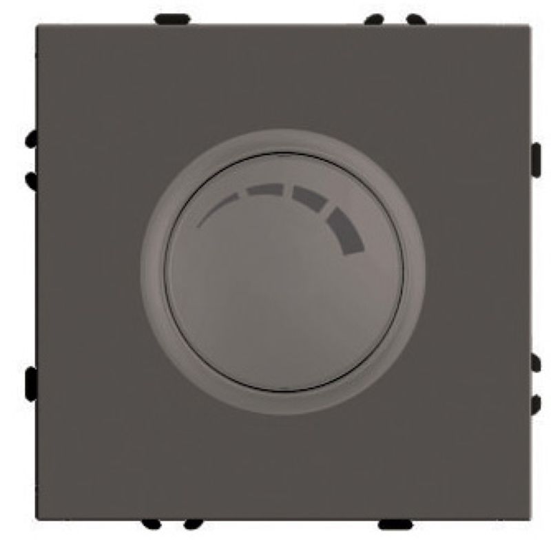 Выключатель диммирующий (механизм) 250В, 500W, серия Эмили, RSW10-5106-09, антрацит, soft touch