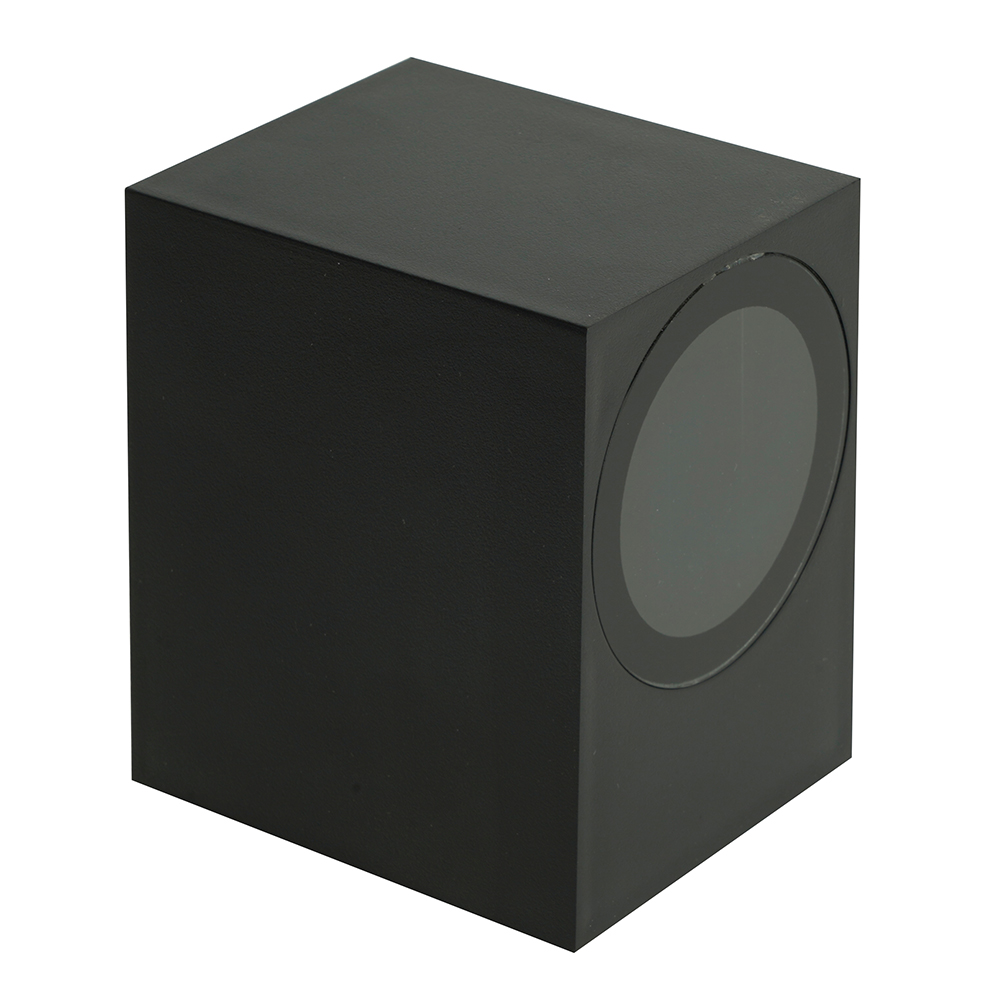 Светильник садово-парковый FERON DH050-P 220-240V GU10 черный (на стену) пластик
