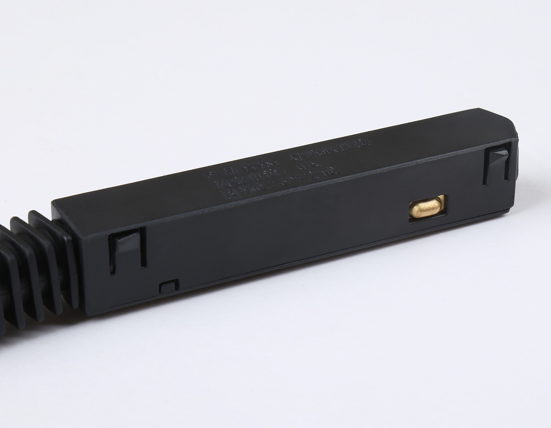 Коннектор питания гибкий угловой для шинопровода Magnetic GL3637 BL черный IP20 48V 255*18*18