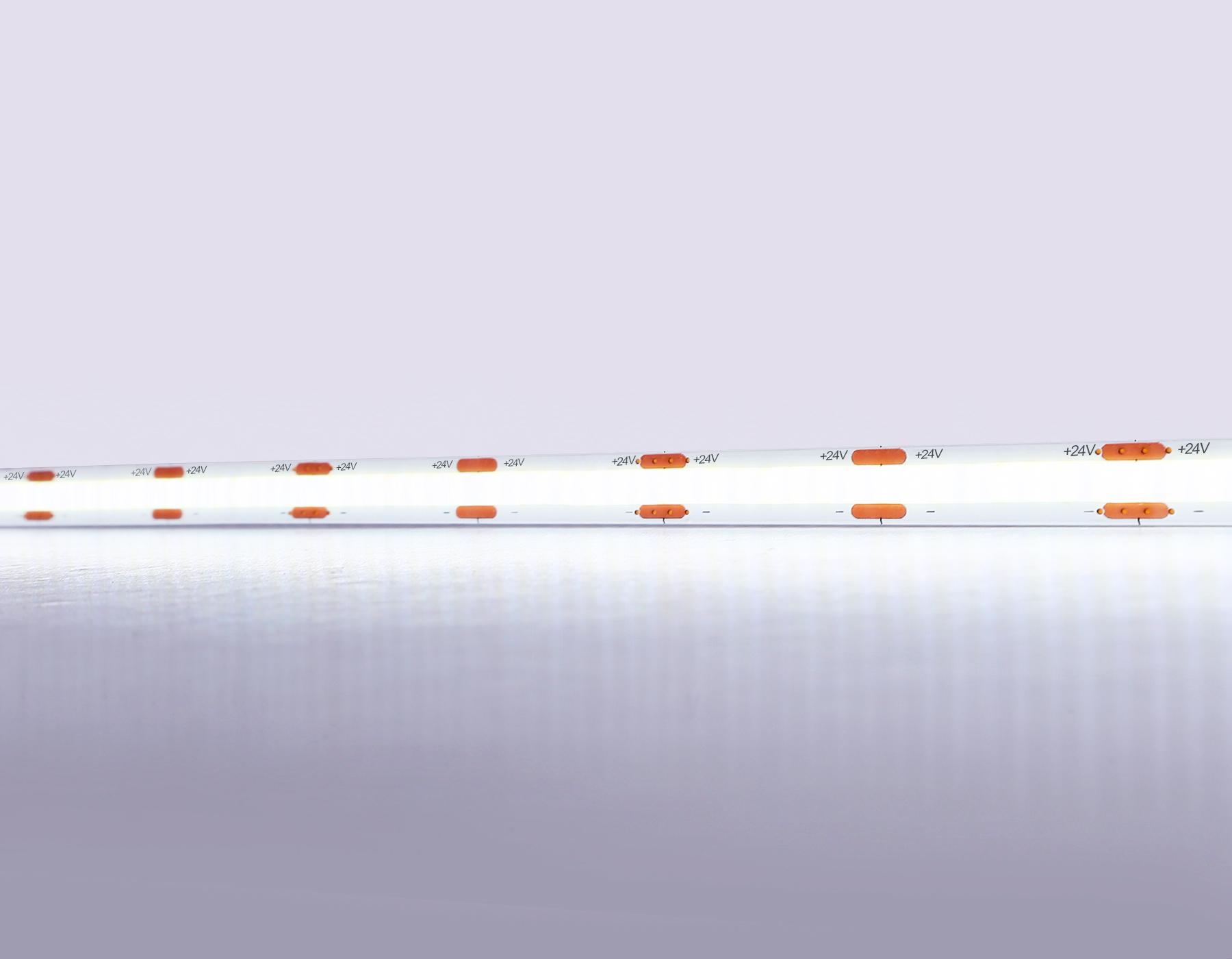 Светодиодная лента AMBRELLA GS4653 COB 320Led /10W m/ 24V IP20 6500K/ 5000*8*1.54mm (2 конт.)