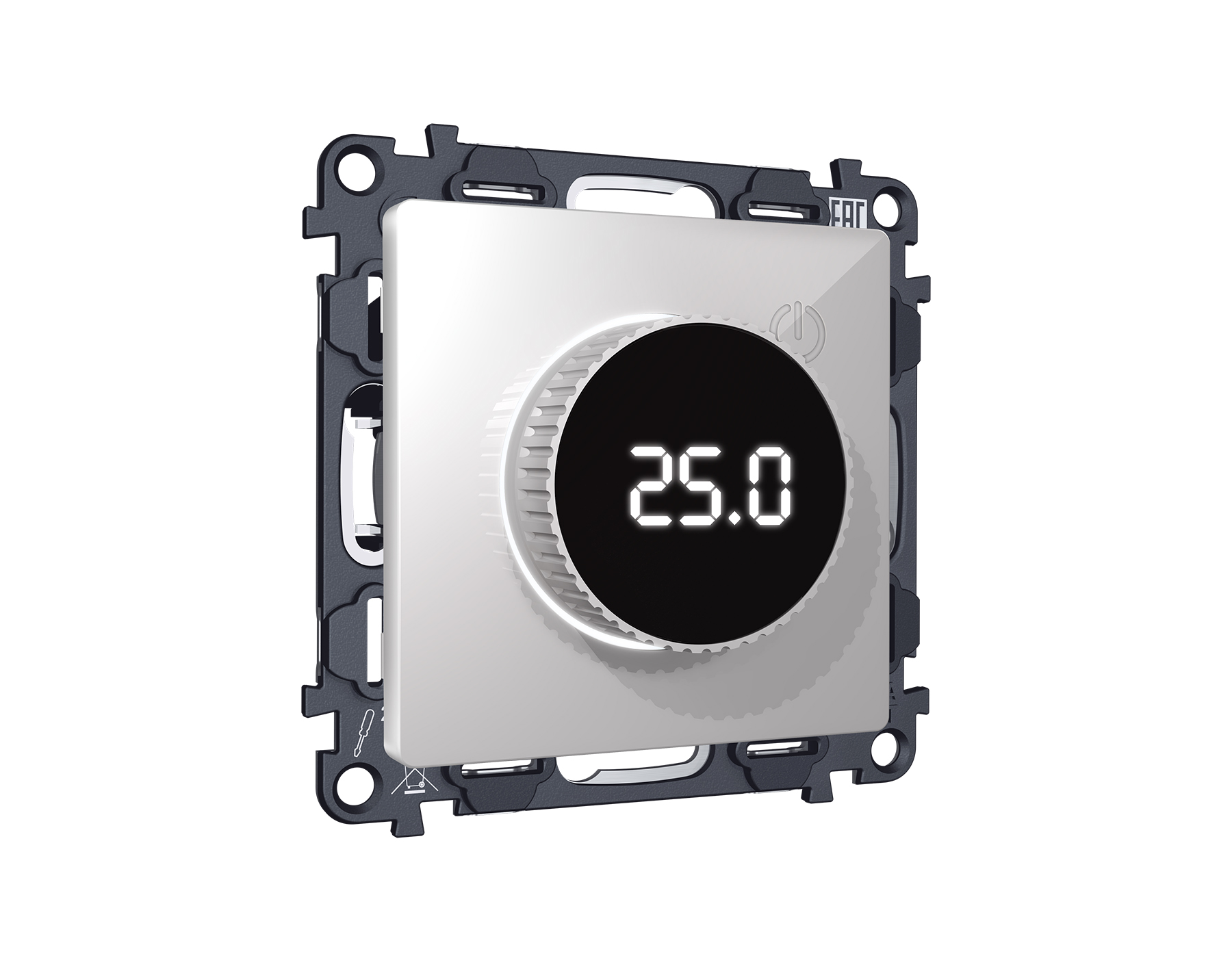 MA405810 Комплект механизма терморегулятора с цифровым дисплеем с подсветкой и датчиком для теплого 