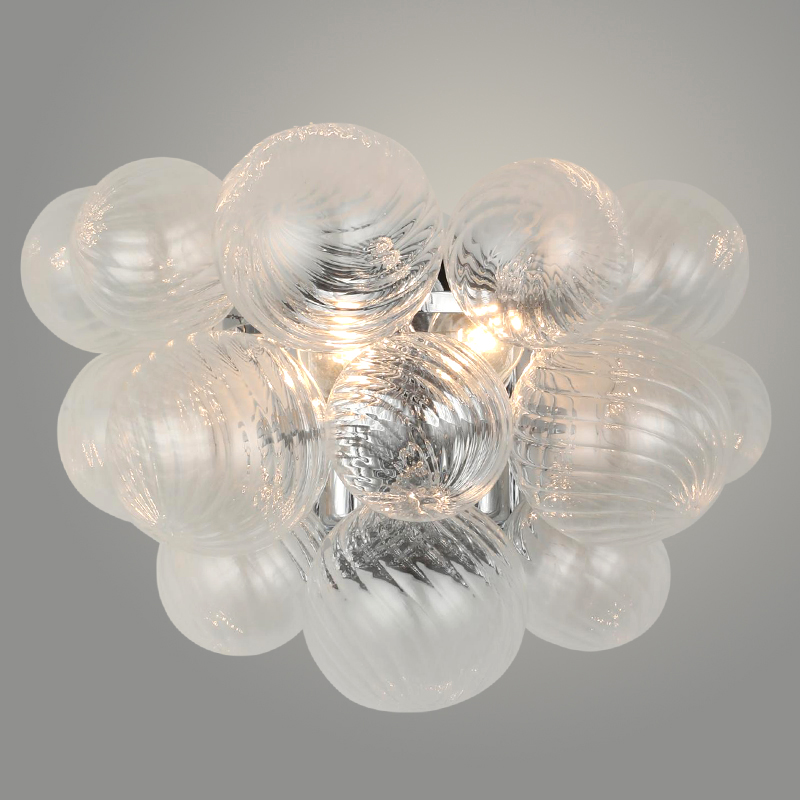 Бра MBGL2112/2 CR хром 2х60W E14 d337 h251, SJNG23