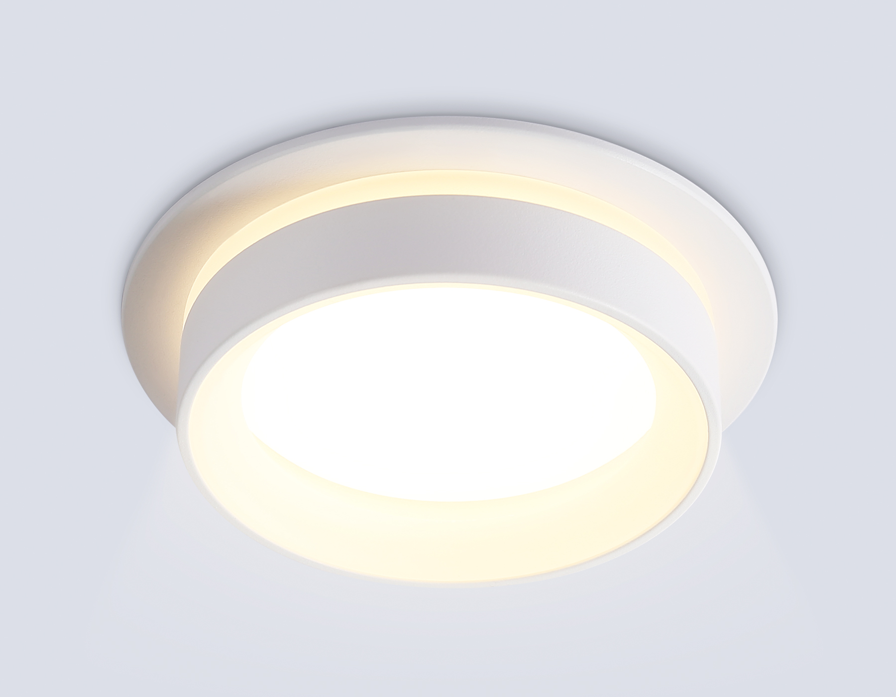 Светильник встраиваемый AMBRELLA TN6707 WH белый IP44 GX53 max 15W D105*45