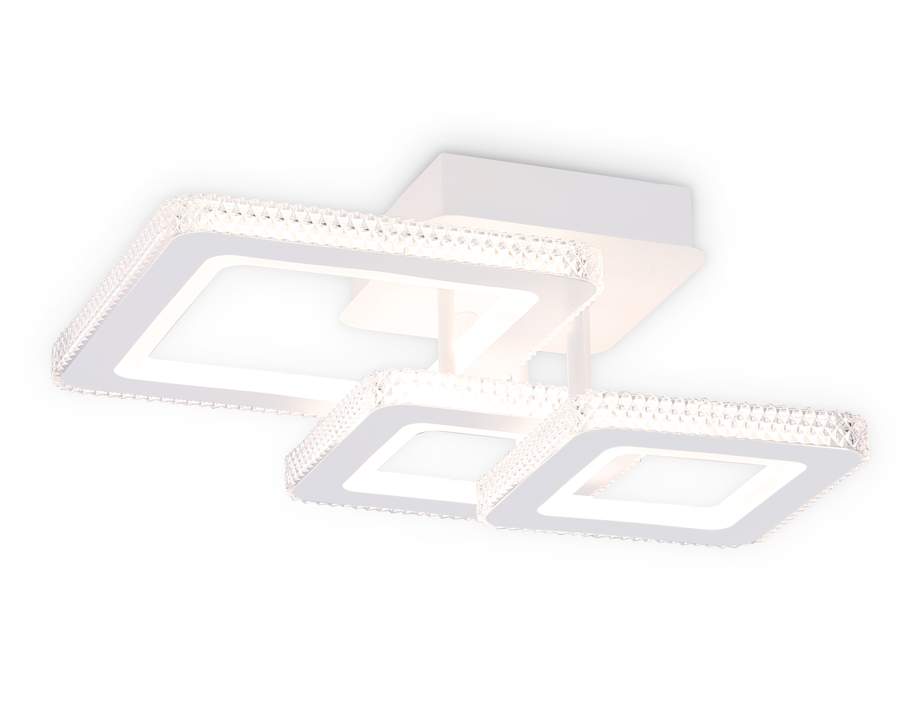 Светильник Ambrella FA8877/3 WH белый 3000K-6400K 62W 410*290*170 (ПДУ ИК)