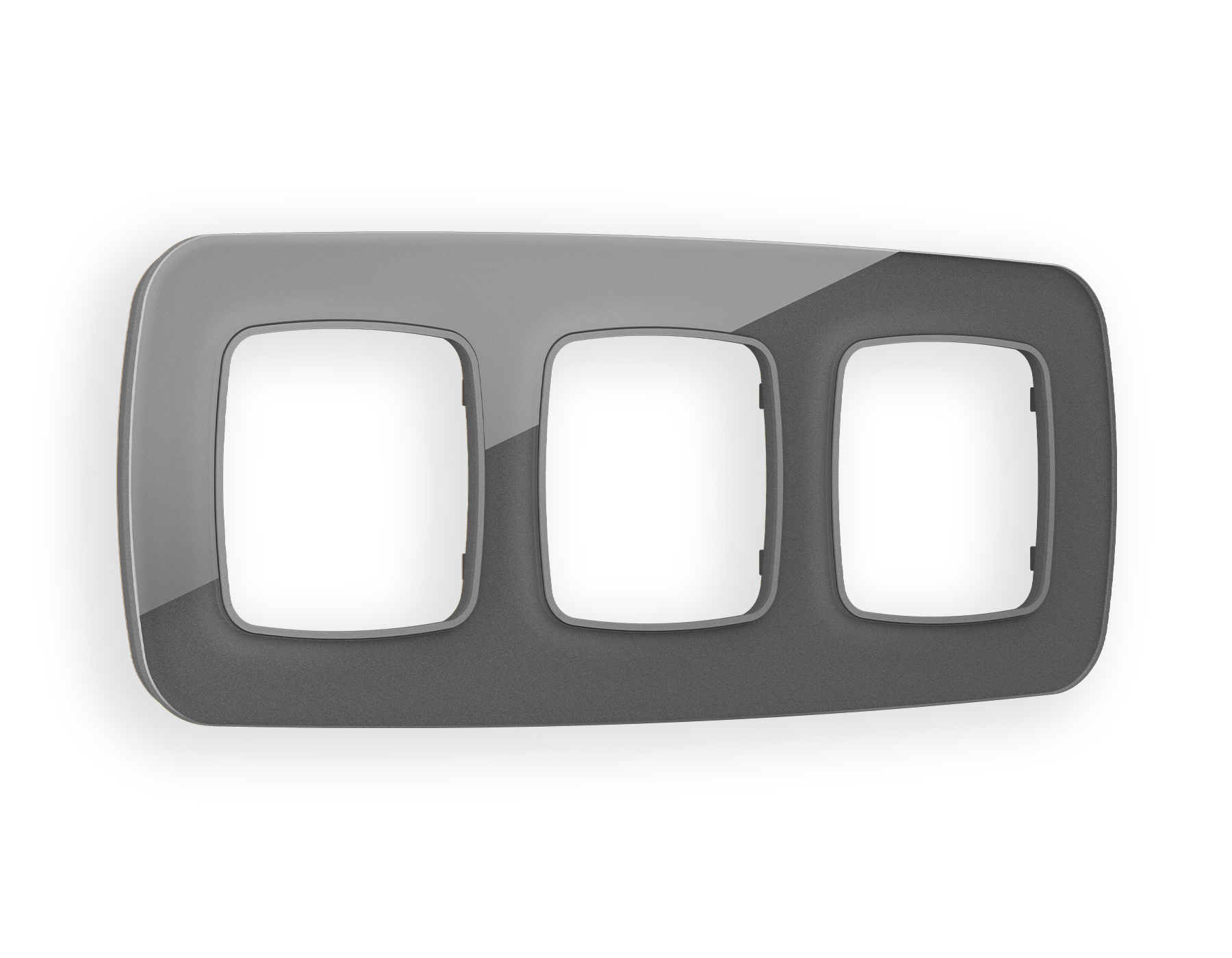 OF320653 Рамка OMEGA Radian (Антрацит серый Стекло органическое) 3-ая