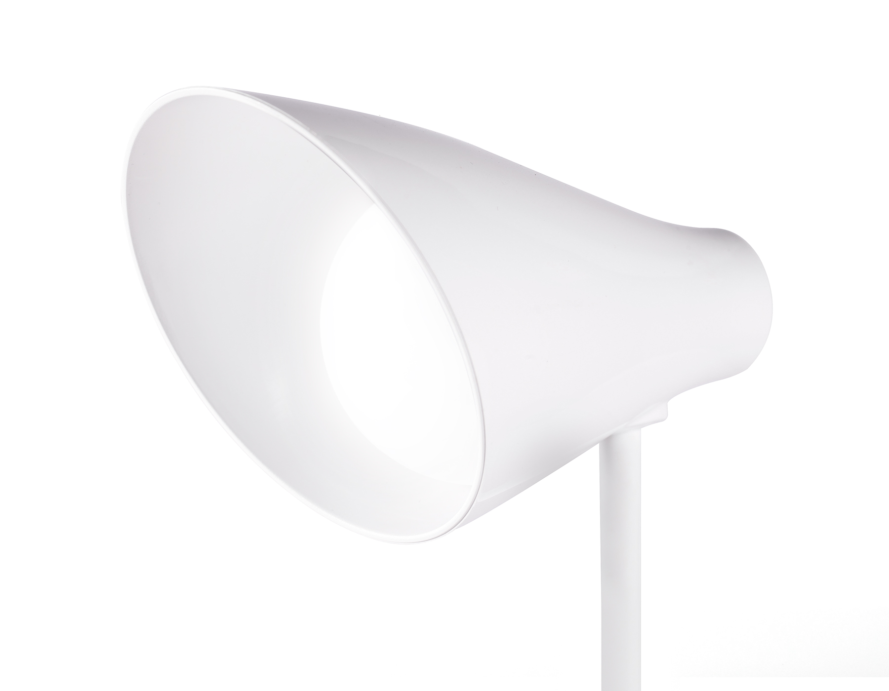 Светодиодная настольная лампа AMBRELLA DE563 WH белый LED 3000-6000K 5W с аккум.батар.USB-провод