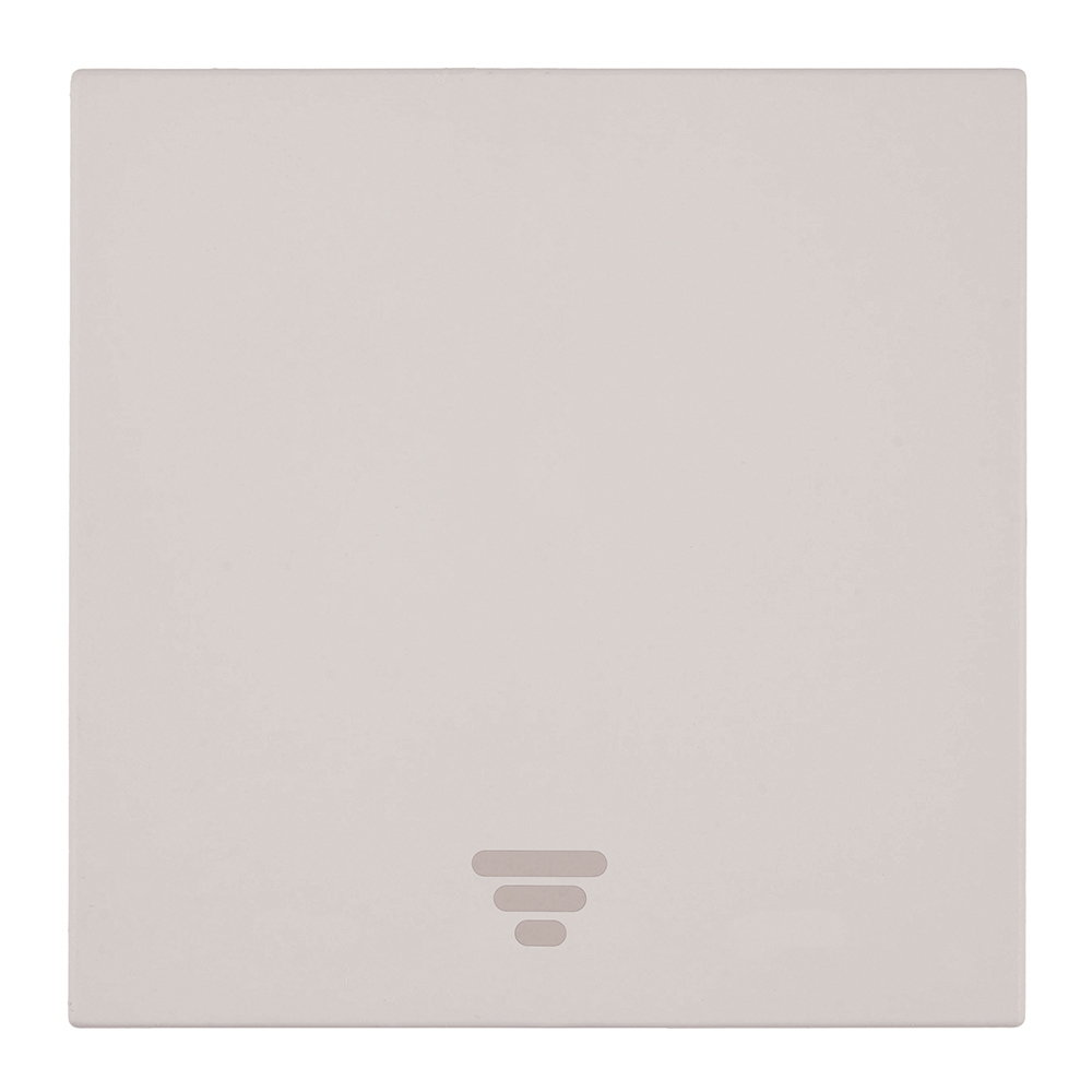 Выключатель 1-клавишный самовозвратный (механизм), 250В 10А серия Мия RSW10-3112-08 пудровый жемчуг