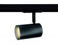 Трековый однофазный светильник со сменной лампой GL5129  BK черный GU10 max 12W AMBRELLA 