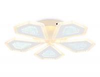 Светильник Ambrella FA4030/5 WH белый 96W 3000K+6400K/4200K/6400K+3000K D470*80 (ПДУ ИК)