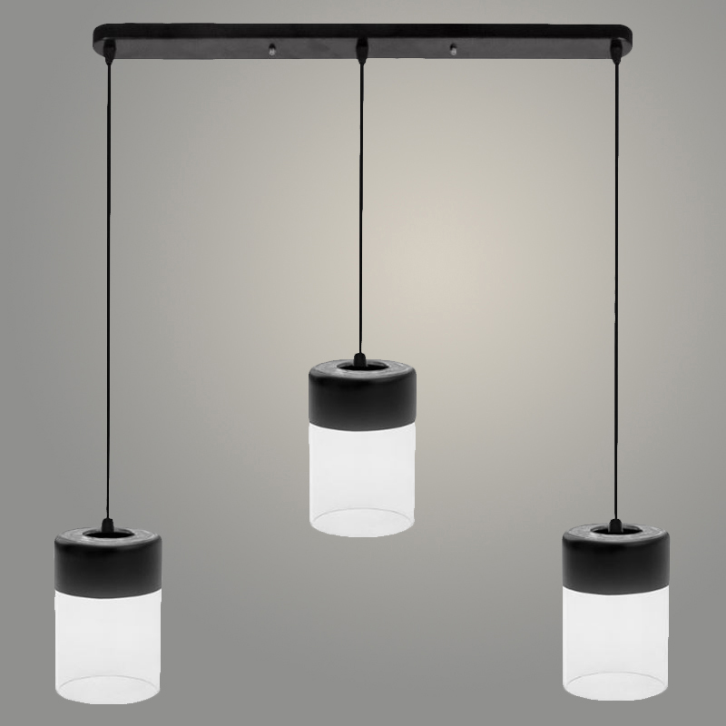 Подвес 2022/3 BK черный 3х60W E27