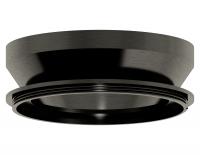 Насадка передняя D85 N8902 PBK черный полированный D85*H30mm Out25mm GX53
